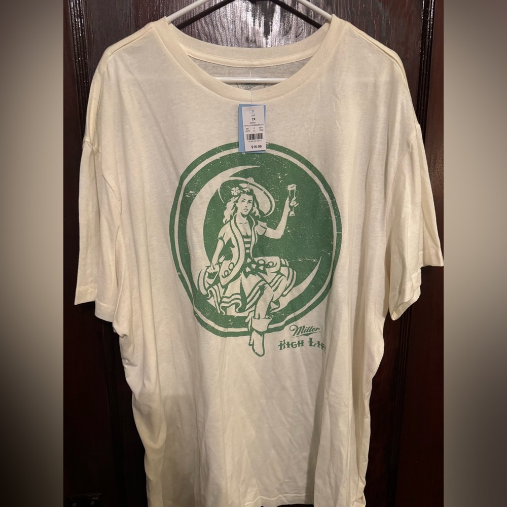 Miller High Life Plus Size Shirt 🍀